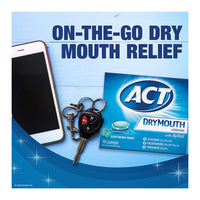 Act Total Care Dry Mouth Lozenges, Soothing Mint - 18 Ea