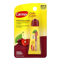 Carmex Daily Care Moisturizing SPF 15 Lip Balm, Fresh Cherry, 0.35 Oz