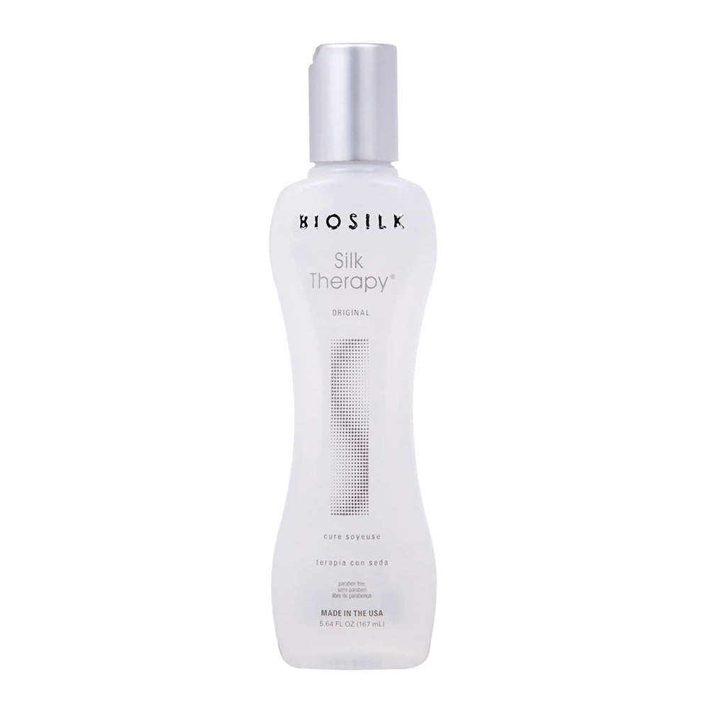 BioSilk Silk Therapy Treatment Smooth and Protect Hair Care Formula 5.64Oz (167ml)