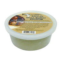 Kuza African Shea Butter White Creamy for Skin, 8 Oz
