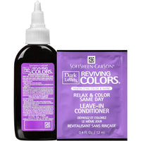 Dark And Lovely Relax And Color Same Day 392 Haircolor, Ebone Brown, 1 Kit