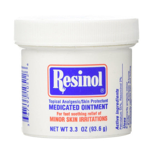 Resinol Topical Analgesic Skin Protectant Medicated Ointment For Skin Irriatations, 3.3 oz
