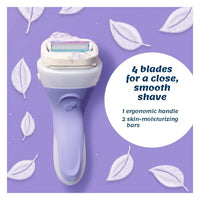 Schick Intuition Razor Pure Nourishment With Coconut Milk And Almond Oil 1 Ea