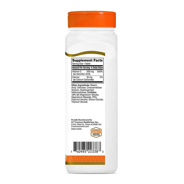 21St Century Vitamin C 500 Mg Tablets - 250 Ea