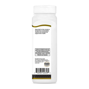 21St Century Mega Multi Vitamin For Men Tablets - 90 Ea