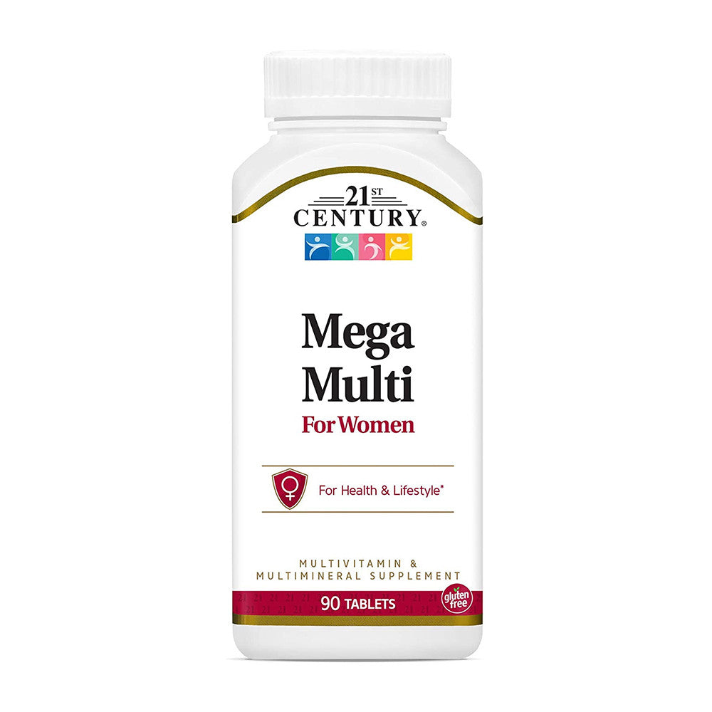 21St Century Mega Multi Vitamin For Women Tablets - 90 Ea