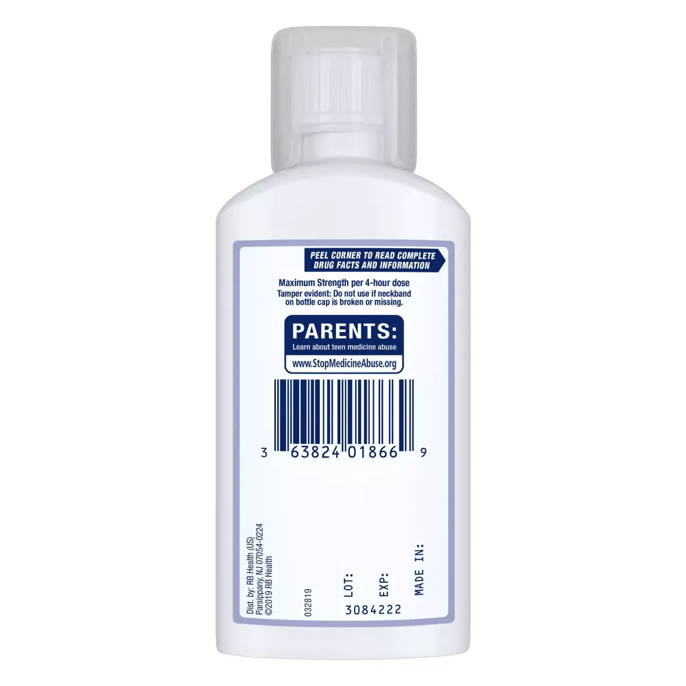 Mucinex Fast-Max Severe Congestion & Cough Relief Liquid, 6 Oz