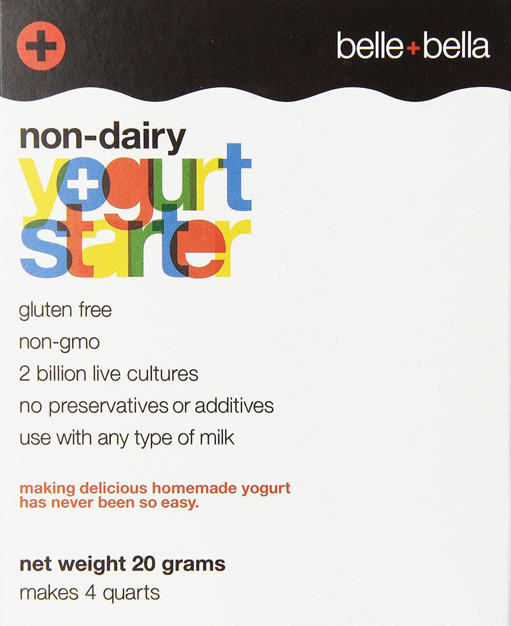 Belle And Bella Yogostarter, Non-Dairy, 20 Grams