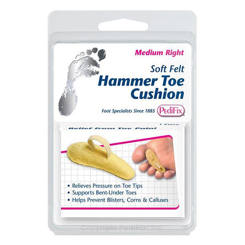 Pedifix Hammer Toe Cushion Medium Right - 1 Ea