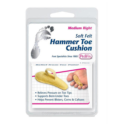 Pedifix Hammer Toe Cushion, Medium Left - 1 Ea
