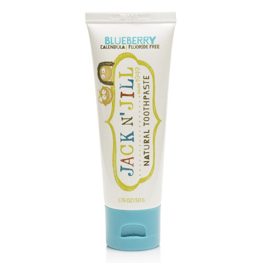 Jack N Jill Natural Toothpaste, Blueberry, 6 Ea
