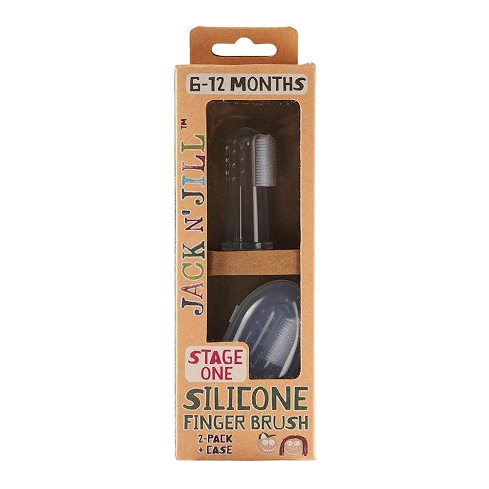 Jack N Jill Silicone Finger Brush, 8 Ea