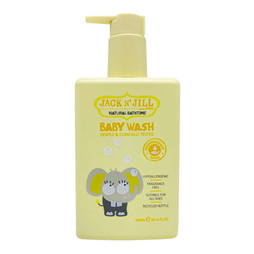 Jack N Jill Natural Bathtime Baby Wash, 3 Ea