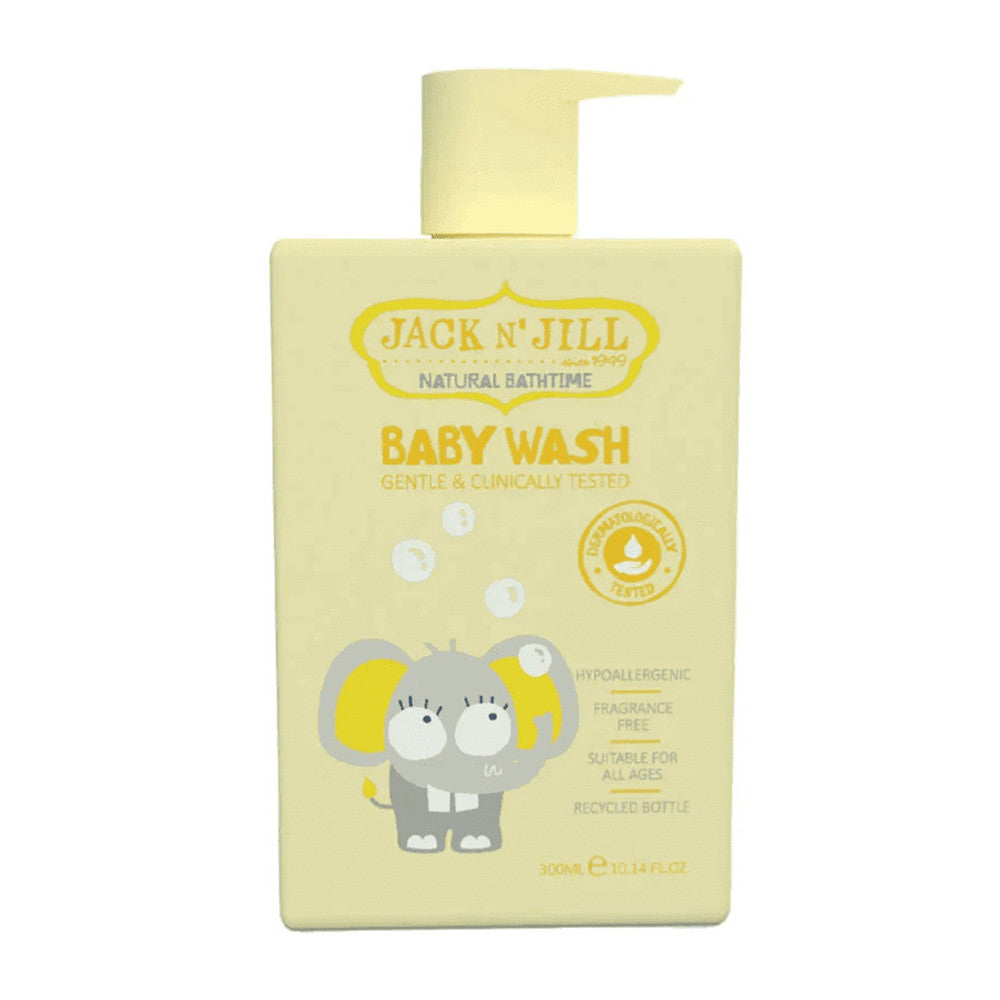 Jack N Jill Natural Bathtime Baby Wash, 3 Ea