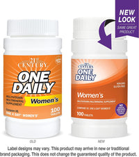 21St Century One Daily 50 Plus Womens Tablets, 100 Ea