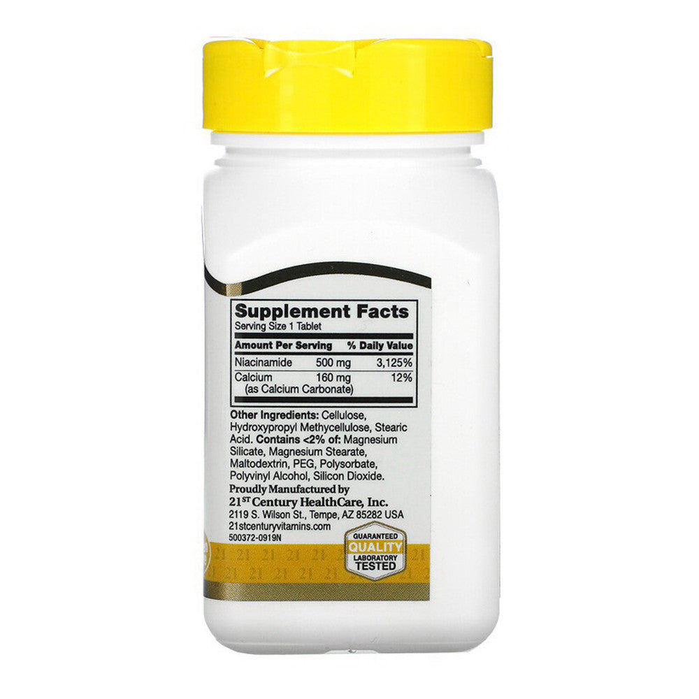 21st Century Niacinamide 500 mg Prolonged Release Tablets, 110 Ea