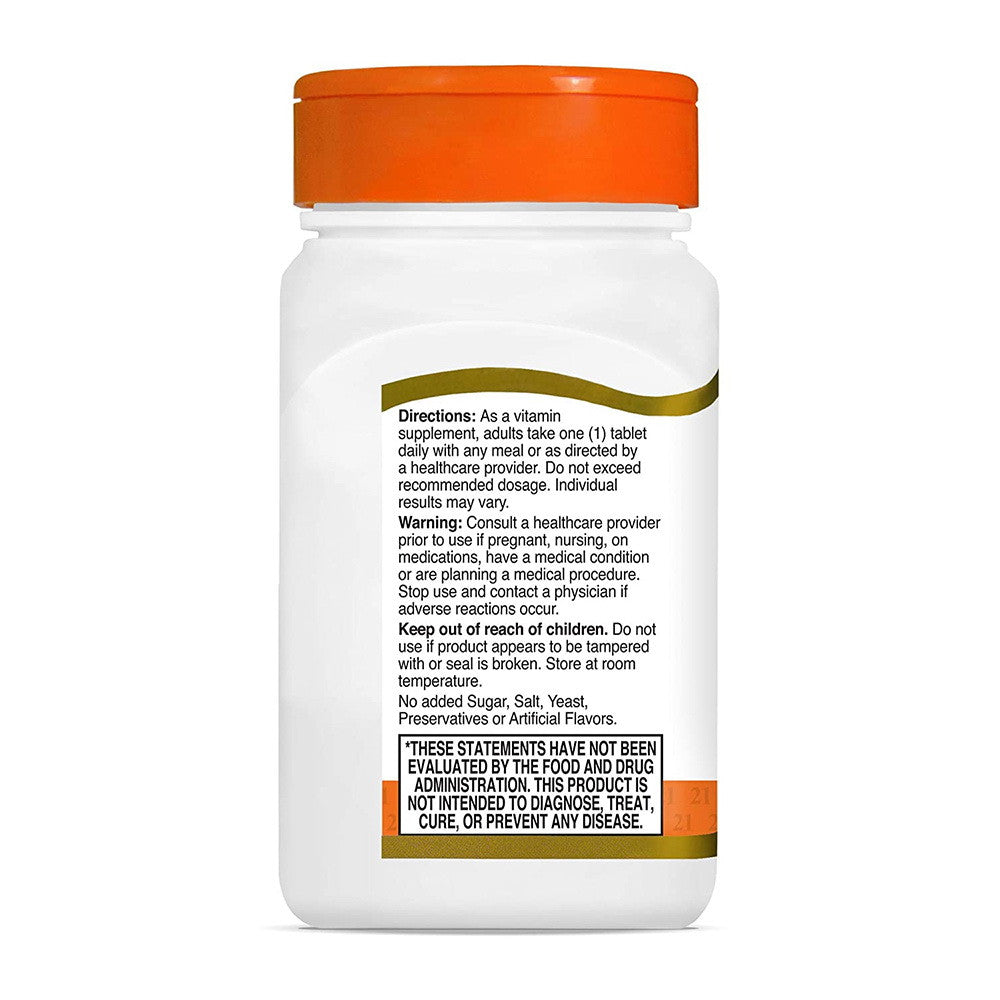 21st Century Vitamin C Prolonged Release 500 mg Tablets, 110 Ea