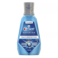 Crest Pro-Health Advanced Mouthwash with Extra Deep Clean Blue Fresh Mint, 33.8 Oz