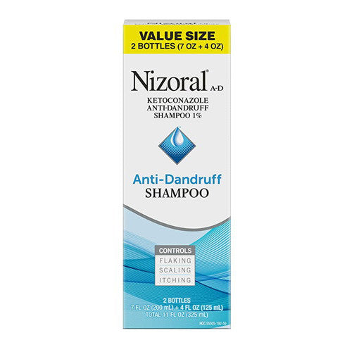 Nizoral Anti-Dandruff Shampoo Value Size, 11 Oz