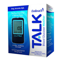 Omnis Health Embrace Talk Blood Glucose Monitor, 1 Ea