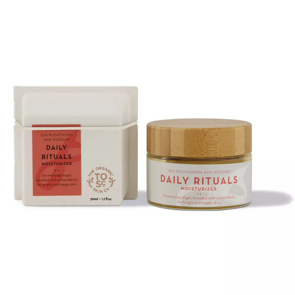 The Organic Skin Co Daily Rituals Moisturizer, Sea Buckthorn And Rosehip, 1.7 Oz