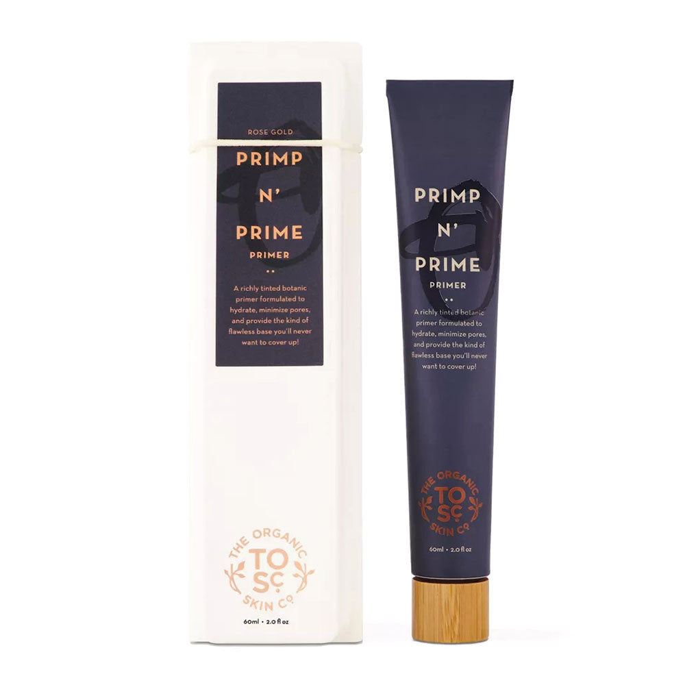 The Organic Skin Co Primp N Prime Sun kissed Tinted Makeup Primer, 2.02 Oz
