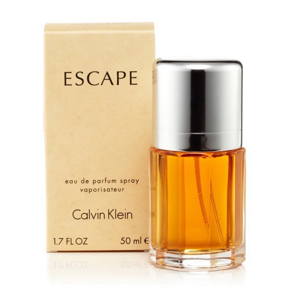 Calvin Klein Escape Eau De Parfum Spray for Women Fresh Floral Fruity Everyday Fragrance 1.7Oz (50ml)