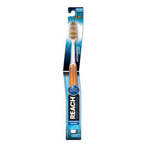 Reach Advanced Design Firm Toothbrush, Assorted Colors, 1 Ea