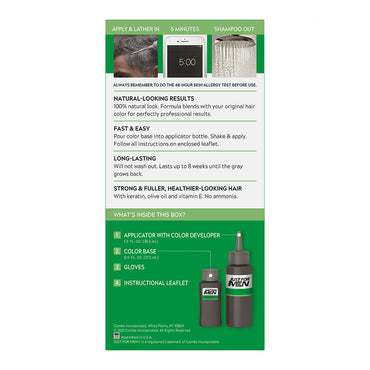Just For Men Shampoo-In Hair Color, Medium-Dark Brown - Kit