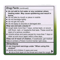 Mentholatum Nighttime Vaporizing Rub Max Strength Cough Relief, 1.76 Oz