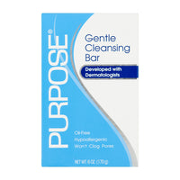 Purpose Gentle Cleansing Bar Soap, Oil Free And Hypoallergenic - 6 Oz