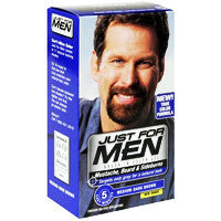 Just For Men Brush In Color Gel For Mustache, Beard And Sideburns, Medim-Dark Brown - 1 Kit