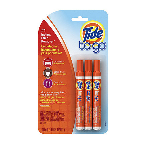 Tide To Go Instant Stain Remover, 3 Ea