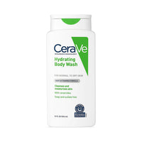 Cerave Hydrating Body Wash For Normal To Dry Skin, 10 oz