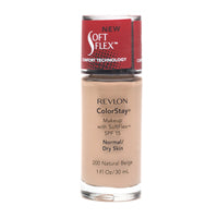Revlon Colorstay Makeup With Softflex For Normal / Dry Skin, Natural Beige #200, 1 Oz - 1 Ea