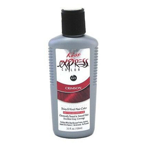 Kiss Express Color #K49 Semi-Permanent Crimson, 3.5oz