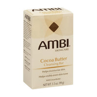 Ambi Cleansing Bar Soap Cocoa Butter, 3.5 Oz