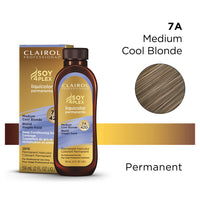 Clairol Professional Soy4plex Liquicolor Permanent Hair color, 7A/42D Medium Cool Blonde, 2 Oz