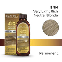 Clairol Soy 4 Plex Permanent Hair Liquicolor, 9NN Very Light Rich Neutral Blonde, 2 Oz