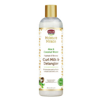 African Pride Hair Moisture Miracle Aloe and Coconut Water, 12 Oz
