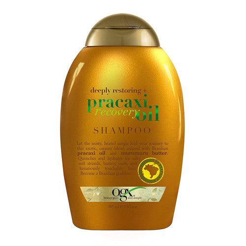 Ogx Deeply Restoring + Pracaxi Recovery Oil Shampoo, 13 Oz