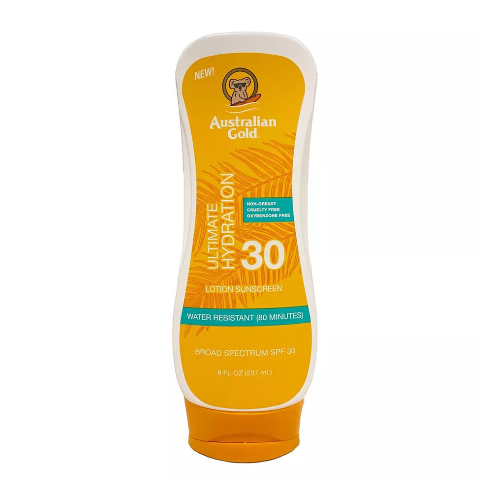 Australian Gold SPF 30 Sunscreen Lotion, 8 Oz