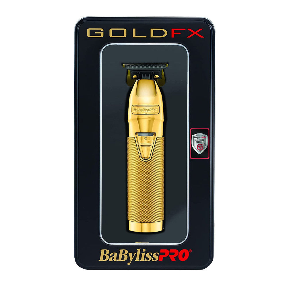 BaBylissPRO Barberology Metal GoldFX Series Outlining Trimmer, 1 Ea