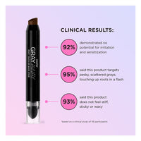 Everpro Beauty Gray Away Root Touch Up Quick Stick, Light Brown, 1 Ea