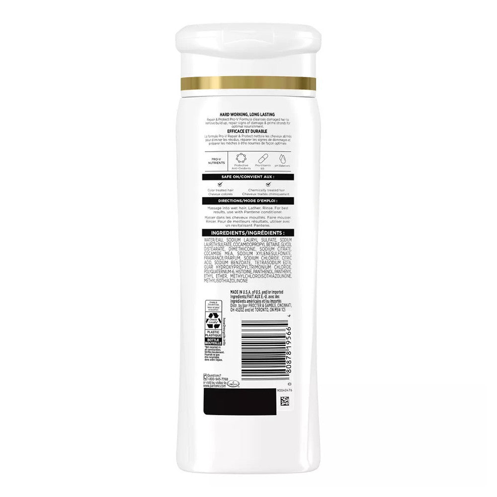 Pantene Pro-V Repair & Protect Shampoo, 12 Oz