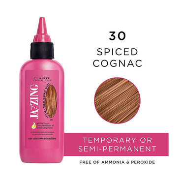 Clairol Professional Jazzing Temporary Hair Color 30, Spiced Cognac, 3 Oz