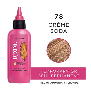 Clairol Professional Jazzing 78 Creme Soda Permanent Hair Color, 3 Oz