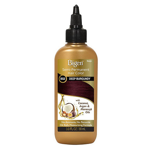Bigen Semi-Permanent Hair color # Bg2 Deep Burgundy, 3 Oz