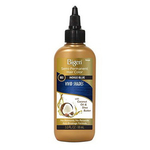Bigen Semi-Permanent Haircolor #Ib3 Indigo Blue, 3 oz
