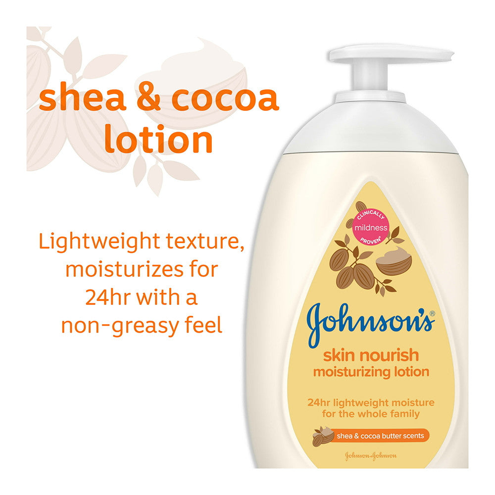 Johnson's Moisturizing Baby Lotion, 16.9 Oz